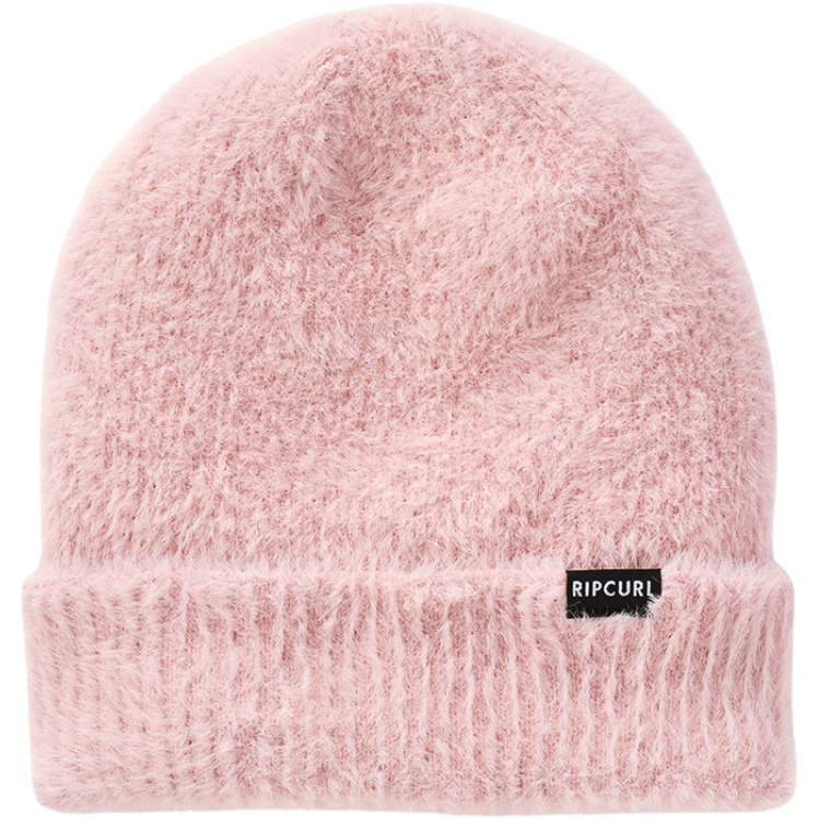 2026 Rip Curl Dame Fuzzy Reg Uldig Beanie 05OWHE - Mauve